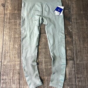 Women Light Green Leggings